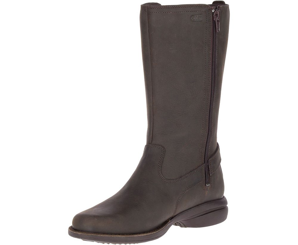 Merrell Støvler Dame - Andover Peak Waterproof - Brune - GKR467529